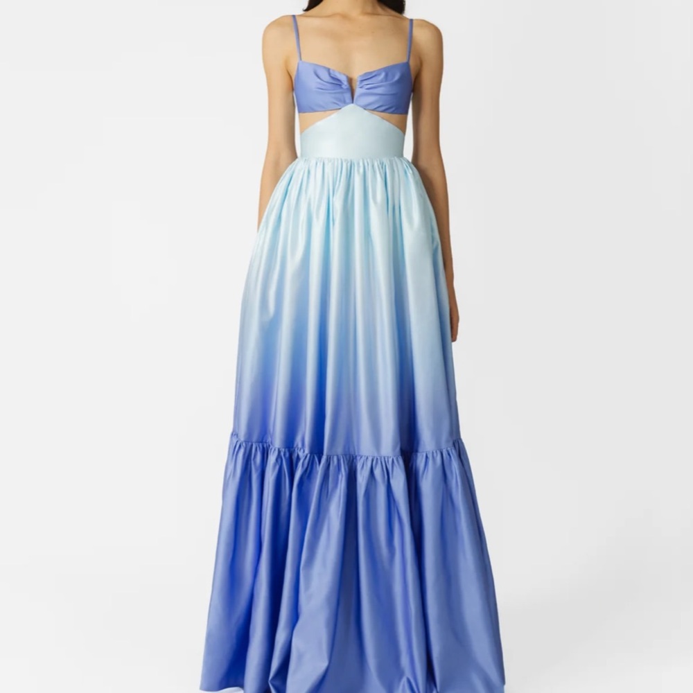 SAU LEE Blue ombré gown. Size 2